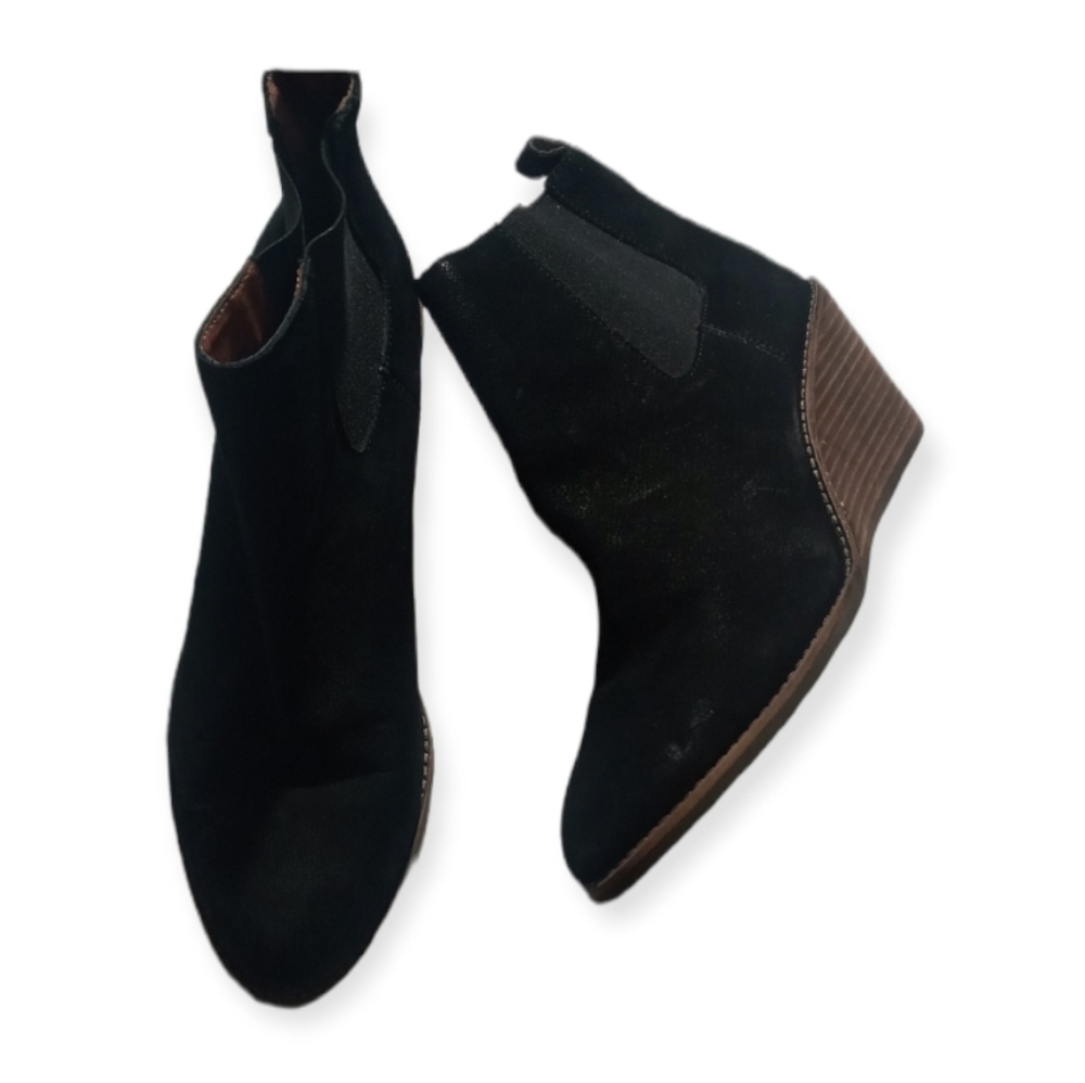 Lucky Brand Pallet Wedge Chelsea Ankle Booties